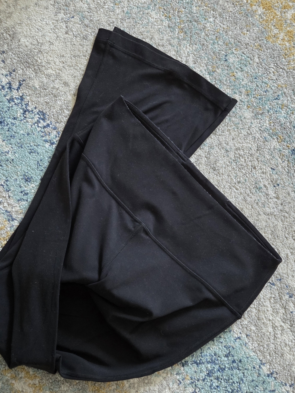 lululemon athletica Black High-Rise Mini-flared Leggings - Picture 4 of 4